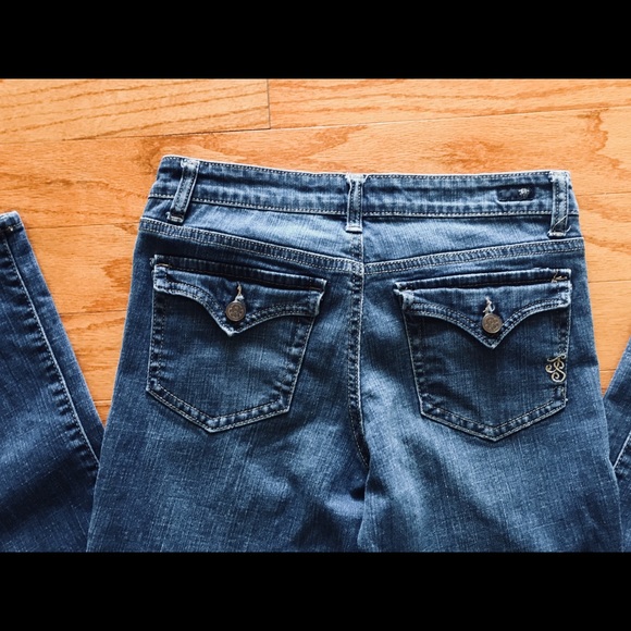 Jessica Simpson Sunset Boot Leg jeans 👖 sz 27 R - Picture 4 of 8